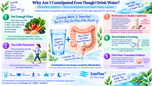 Why Am I Constipated Even Though I Drink Water?