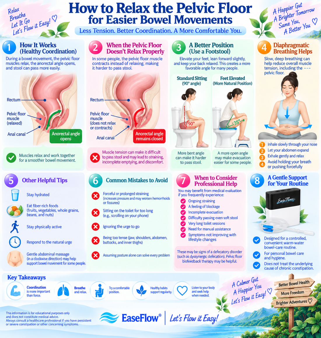 How to Relax the Pelvic Floor for Easier Bowel Movements