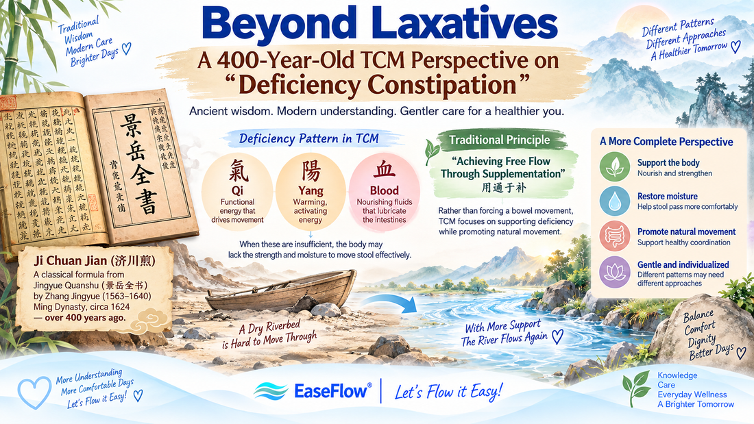 Beyond Laxatives: A 400-Year-Old TCM Perspective on “Deficiency Constipation”